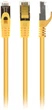 Patchcord Cablexpert CAT6 S/FTP 0.25 m Żółty (PP6A-LSZHCU-Y-0.25M) - obraz 1