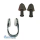 Беруши для плавания Silenta Razor с клипсой, black (сверхмягкие) (A-12226) - изображение 2