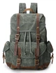 Унисекс Рюкзак Дорожный Текстильный Vintage Зеленый Для Мужчин И Женщин (275006) - изображение 1