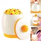 Керамічна ємність SUNROZ EGG TASTIC для приготування страв в мікрохвильовій печі Білий (SUN2815) - зображення 5
