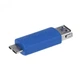 Переходник адаптер OTG SUNROZ USB 3.0 Female - micro USB Type B Male (A-48484) - изображение 1