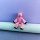 Фигурка человечек Стикбот для анимационного творчества СтикБот StikBot Zing Toys Розовый QS600 - изображение 3