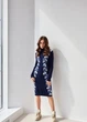 Fashions • Тепла сукня Макі Fashions 44-52 синій (1044-гу) - зображення 5