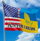 Прапор України - США Postcardua Stand With Ukraine CUS-3 - изображение 2