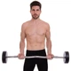 Штанга фіксована вигнута поліуретанова Zelart Urethane Barbell TA-2690-30 довжина-107см 30кг - зображення 6