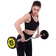 Штанга фіксована вигнута поліуретанова Zelart Urethane Barbell TA-2690-20 довжина-104см 20кг - зображення 7