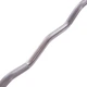 Штанга фіксована вигнута поліуретанова Zelart Urethane Barbell TA-2690-25 довжина-106см 25кг - зображення 5