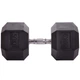 Гантель цельная шестигранная Zelart TA-2679-50 1шт 50кг - изображение 2