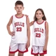 Форма баскетбольная подростковая NB-Sport NBA BULLS 23 5351 2XL, 16-18лет, 160-165см Белый-красный - изображение 1