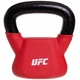 Гиря стальная с виниловым покрытием UFC UHA-69694 вес 8кг красный - изображение 4