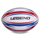 Мяч для регби LEGEND FB-3289 №4 PVC белый-красный-синий - изображение 1
