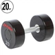 Гантель цельная профессиональная Life Fitness SC-80081-20 1шт 20кг - изображение 1