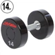 Гантель цельная профессиональная Life Fitness SC-80081-14 1шт 14кг - изображение 1