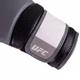Перчатки боксерские кожаные UFC PRO Training UHK-69996 18 унций серый-черный - изображение 3