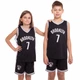 Форма баскетбольная детская NBA BROOKLYN 7 SP-Sport 3581 2XL, 16-18лет, 160-165см черный-белый - изображение 1