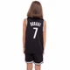 Форма баскетбольная детская NBA BROOKLYN 7 SP-Sport 3581 2XL, 16-18лет, 160-165см черный-белый - изображение 10