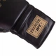Рукавички боксерські шкіряні UFC PRO Prem Lace Up UHK-75047 18 унцій чорний - зображення 3
