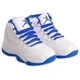 Кроссовки детские баскетбольные размер 32 WHITE/BLUE (PU, белый-синий) (1801-2_Белый-синий_32) - изображение 4