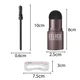Набір для брів Пудра, 10 трафаретів, 2 пензлики Чорний колір GS179-Ч - зображення 2