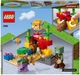 Конструктор LEGO Minecraft Кораловый риф 92 детали (21164) - изображение 2