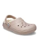 Женские сабо с мехом CROCS Classic Lined Clog 42 бежевые 203591 - изображение 2