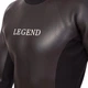 Гидрокостюм мокрого типа для триатлона LEGEND PL-6537 Материал: эластан, мягкий неопрен Толщина материала: 3 мм Размер/рост/вес: XXL, рост 188-191, 95-107кг Цвет: черный - изображение 4