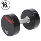 Гантель цілісна професійна Life Fitness SC-80081-16 1шт 16кг - зображення 1