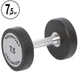 Гантель цельная профессиональная TECHNOGYM TG-1834-7,5 1шт 7,5кг - изображение 1