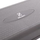 Степ-платформа Zeart FI-2585 (MD1705) Матеріал: поліпропілен (PP). Довжина: 90,5 см. Ширина: 32,5 см. Висота (регульована): 15 см, 20 см, 25 см. Максимальна вага користувача: 250 кг. Колір: сірий-чорний. - зображення 4