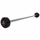 Штанга фиксированная прямая обрезиненная Zelart Rubber Coated Barbell TA-2685-5 длина-95см 5кг - изображение 1