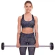 Штанга фиксированная прямая полиуретановая Zelart Urethane Barbell TA-2689-15 длина-104см 15кг - изображение 6