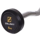 Штанга фиксированная изогнутая резиновая Rubber Coated Barbell 5кг Zelart (гриф l-95см) (TA-2687-5) - изображение 3