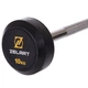 Штанга фиксированная прямая резиновая Rubber Coated Barbell 10кг Zelart (гриф l-95см) (TA-2685-10) - изображение 3