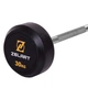 Штанга фиксированная прямая резиновая Rubber Coated Barbell 30кг Zelart (гриф l-95см) (TA-2685-30) - изображение 3