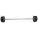Штанга фиксированная прямая резиновая Rubber Coated Barbell 35кг Zelart (гриф l-95см) (TA-2685-35) - изображение 2