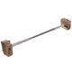 Штанга фиксированная прямая обрезиненная Zelart Rubber Coated Barbell TA-2685-10 длина-95см 10кг - изображение 7