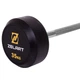 Штанга фиксированная прямая резиновая Rubber Coated Barbell 35кг Zelart (гриф l-95см) (TA-2685-35) - изображение 3