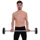 Штанга фіксована пряма поліуретанова Zelart Urethane Barbell TA-2689-30 довжина-107см 30кг - зображення 6