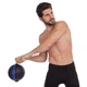 Мяч медицинский медбол с веревкой Zelart Medicine Ball FI-5709-3 3кг черный-фиолетовый - изображение 5