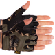 Перчатки для охоты и рыбалки с открытыми пальцами MECHANIX BC-4927-HG Материал: Флис + PL (полиэстер) + PVC (поливинилхлорид) Размер: XL Цвет: камуфляж Woodland - изображение 1