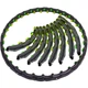 Обруч массажный Хула Хуп SP-Planeta Hula Hoop DOUBLE GRACE MAGNETIC JS-6002 8 секций черный - изображение 1