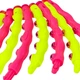 Обруч массажный Хула Хуп SP-Planeta Hula Hoop SPORT HOOP JS-6013 8 секций желто-розовый - изображение 4