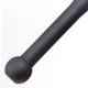 Бита стальная для функциональных тренировок и кроссфита STEEL CLUBBELL TA-0923-4 Материал: Металл, сталь Габаритные размеры: 42 x 5см Цвет: Черный Вес: 4кг - изображение 3