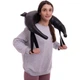 Мешок Болгарский тренировочный Zelart Bulgarian Bag FI-5024-10 Материал: (PVC). Размер: 68 см. Вес: 10 кг. Цвет: чёрный - изображение 9