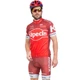 Велоформ короткий рукав ALPECIN Y-20 Матеріал: Поліестер (PL). Колір: Червоний Розмір: 2XL-80-85кг-185-188см - зображення 2
