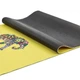 Коврик для йоги Джутовый (Yoga mat) двухслойный 3мм Record FI-7157-6 (размер 1,83мx0,61мx3мм, джут, каучук, желтый, с принтом Слон и Лотос) - изображение 3