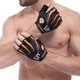 Перчатки для фитнеca HARD TOCH FG-005 Размер: L Цвет: Черный-оранжевый - изображение 4
