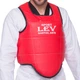 Захист корпусу (жилет) двосторонній LEV UR LV-4282 (PU, р-р М, кріплення на ременях, червоний) - зображення 1