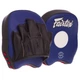 Вигнуті боксерські лапи FAIRTEX FMV14 (2 шт, кожвініл, 19×17×5 см, сині) - изображение 1