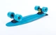 Скейтборд пластиковый Penny RUBBER SOFT TWIN FISH 22in двухцветная дека SK-410-3 (зеленый-синий) - изображение 2